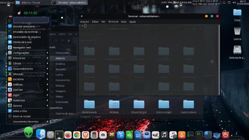 Linux Debian Trixie completo otimizado para PCs Intel - ISO de instalação - Foto 3