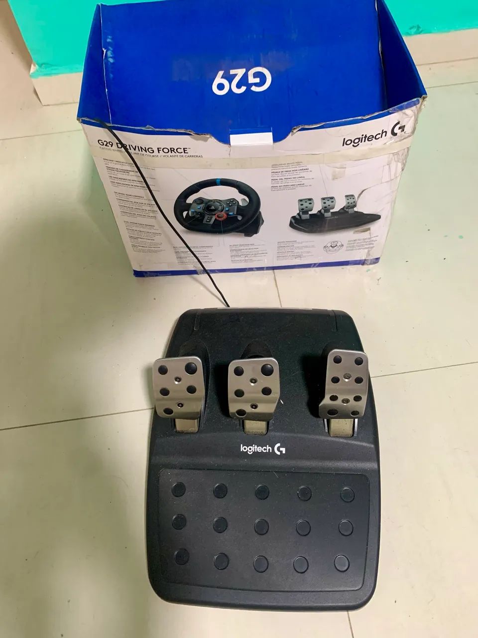 Volante e pedais logitech G29 - Foto 3