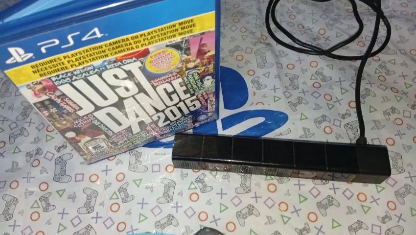 Camera Playstation 4 com Jogo Just Dance 2015 Ps4 - Foto 2