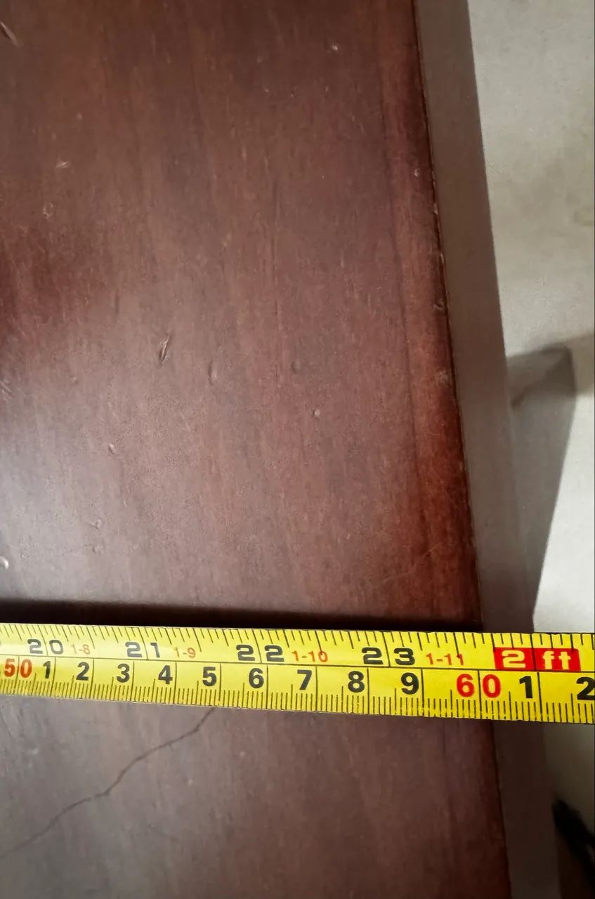 Mesa de centro MARRON linda 0,60L x 0,35A x 1,10C - Foto 3