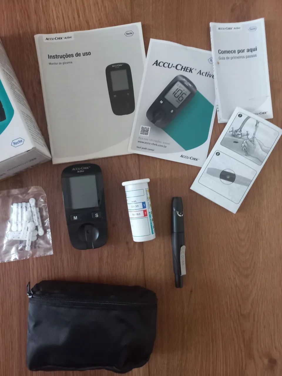 Medidor de glicemia Accu-Chek - Foto 3