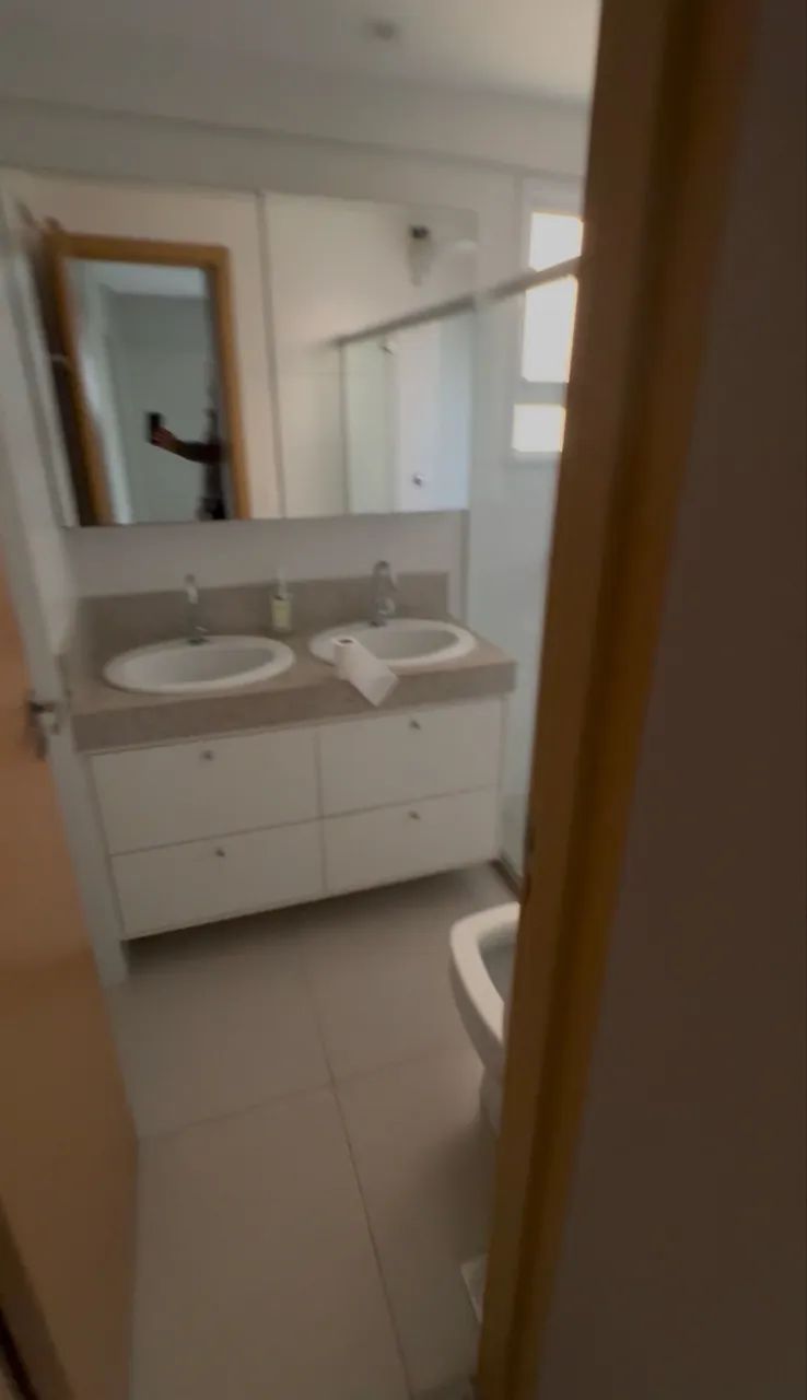 Apartamento 3Q + varanda + mobiliado + ar condicionado - Foto 4