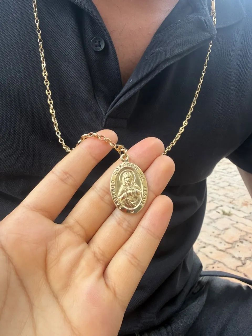 CORDÃO DE OURO peça trabalhada - Foto 2