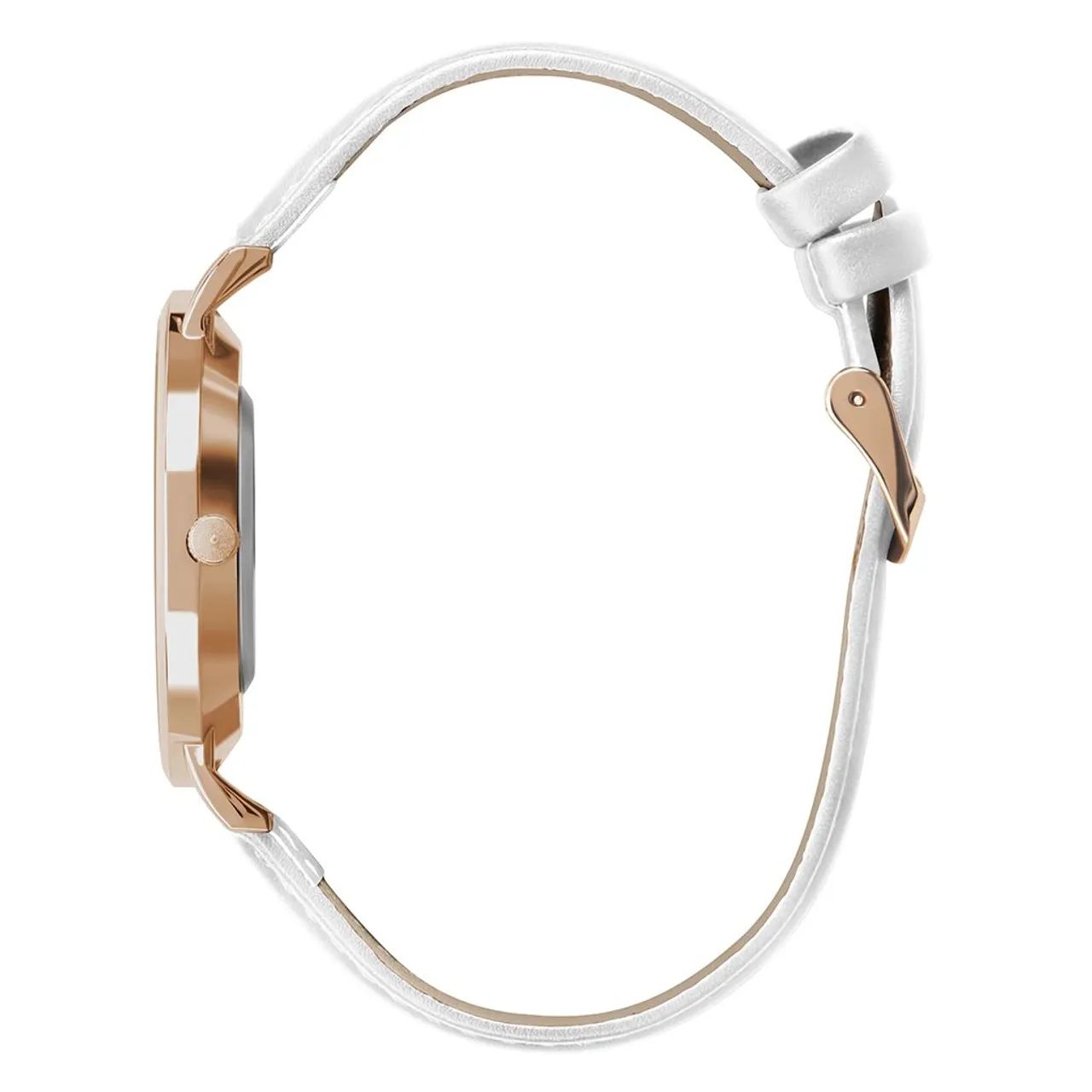 Relogio Saint Germain Queens Rosé Gold Branco  - Foto 4