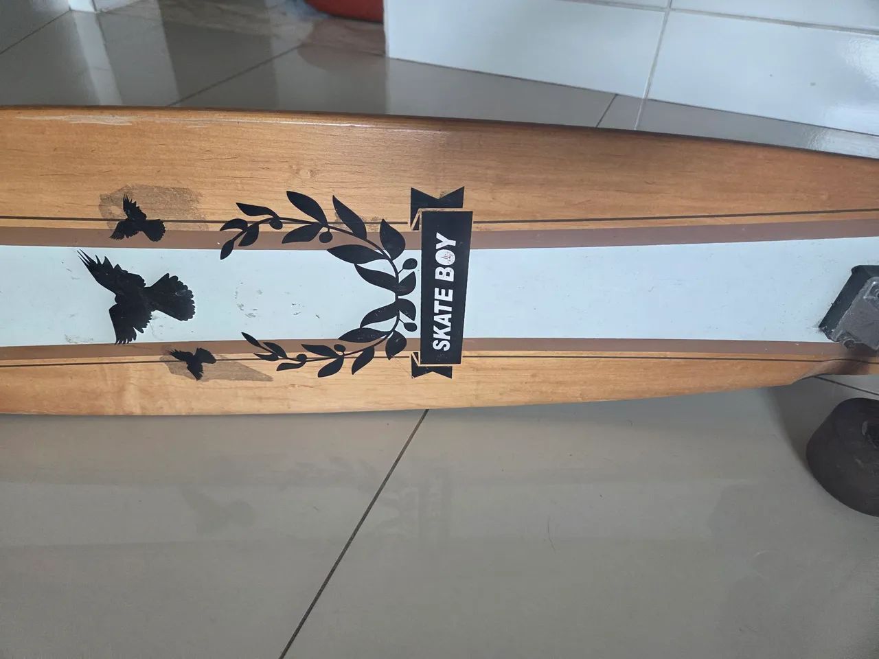 Longboard Pintail Completo - Ótimo para Passeio e Carving - Foto 5