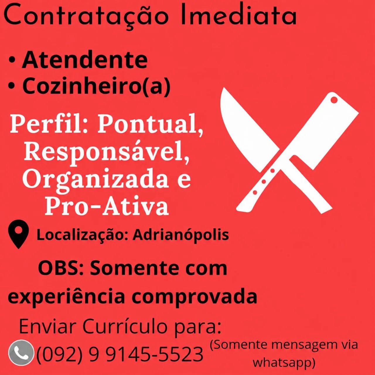Vaga de Emprego