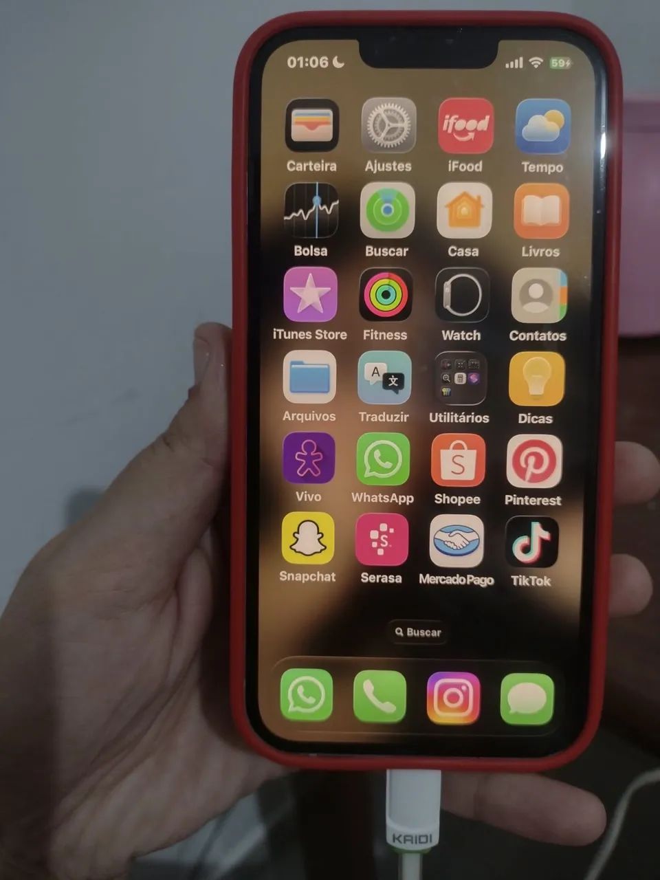 iPhone 14 roxo 128gigas - Foto 4