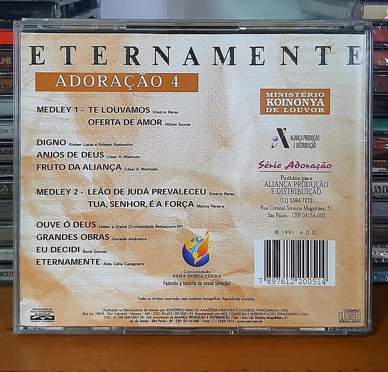 Cd koinonya de louvor Adoração 4 lacrado - Foto 2