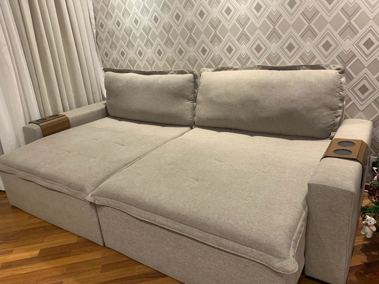 Sofá retrátil semi novo - Foto 3