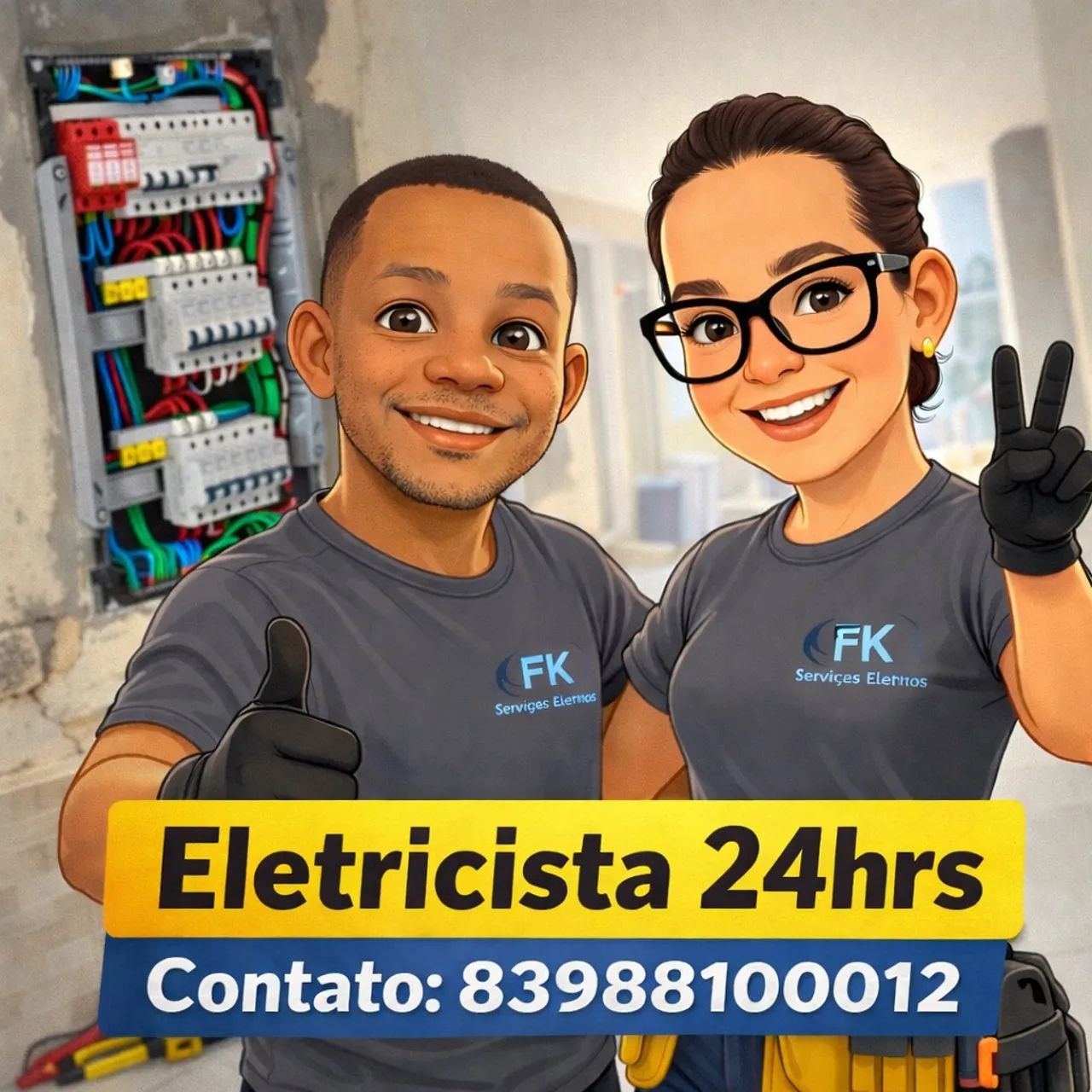 Eletricista Profissional 24hrs (urgências)