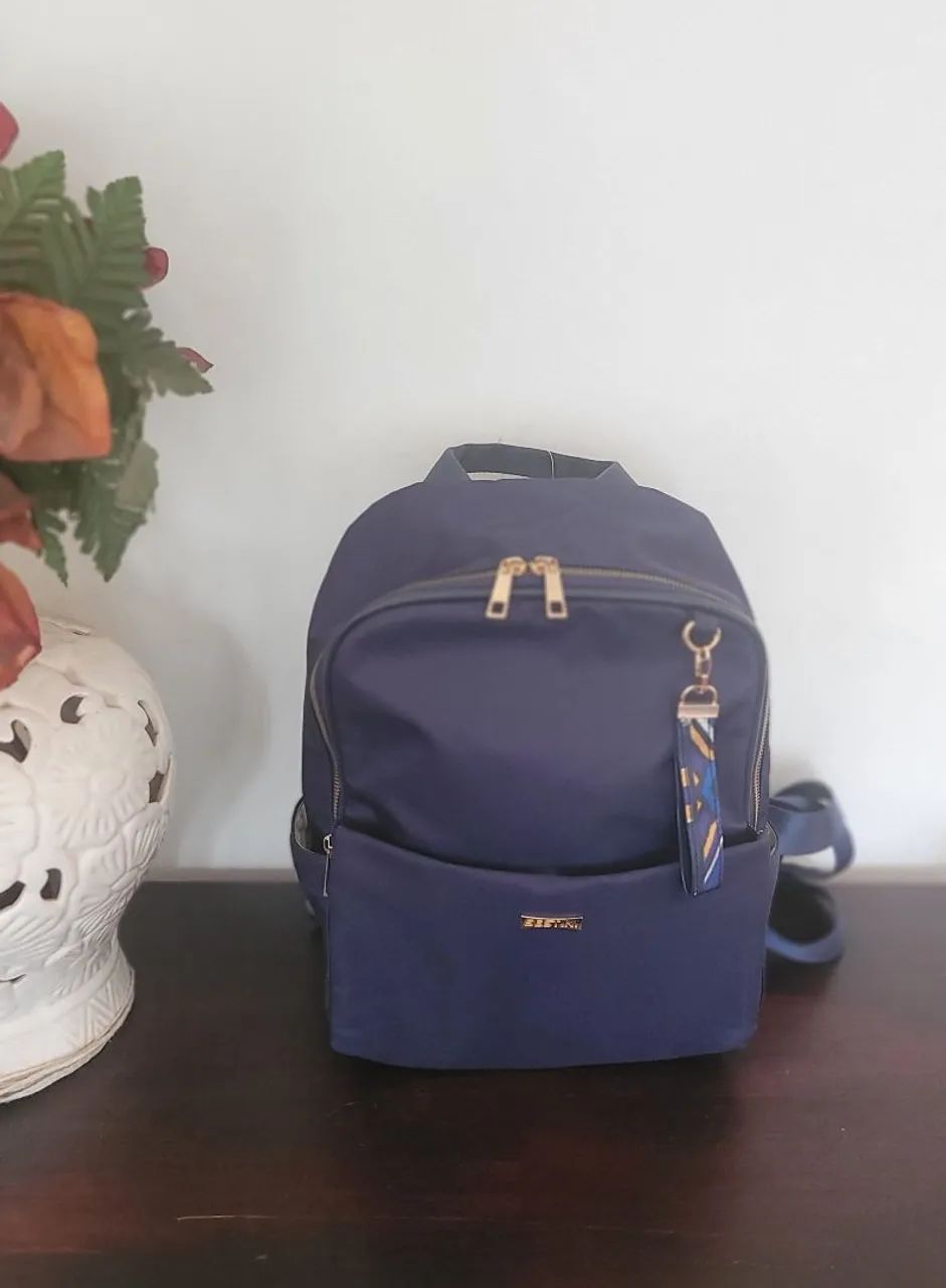Mochila sestini scarf feminina azul