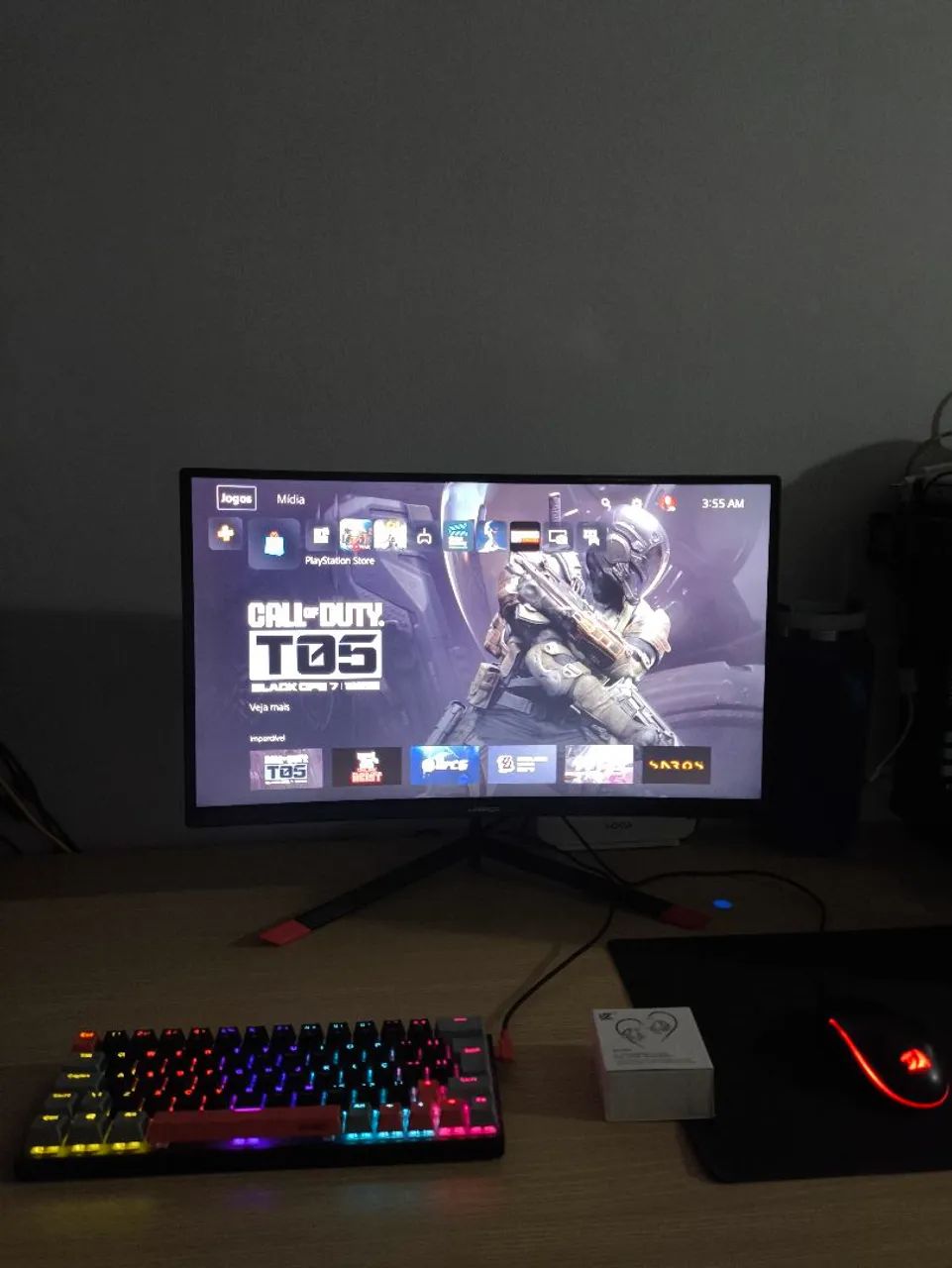 Monitor Curvo 120Hz - Warrior