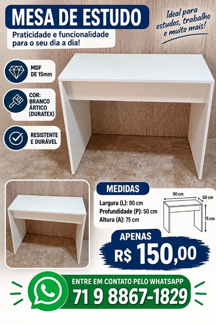 Mesa de estudo