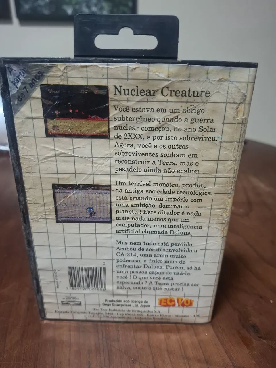 Cartucho Nuclear Creature Master System - Foto 2
