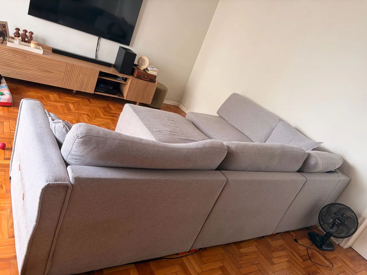 Sofá de linho 3 metros 10 pessoas - Foto 3