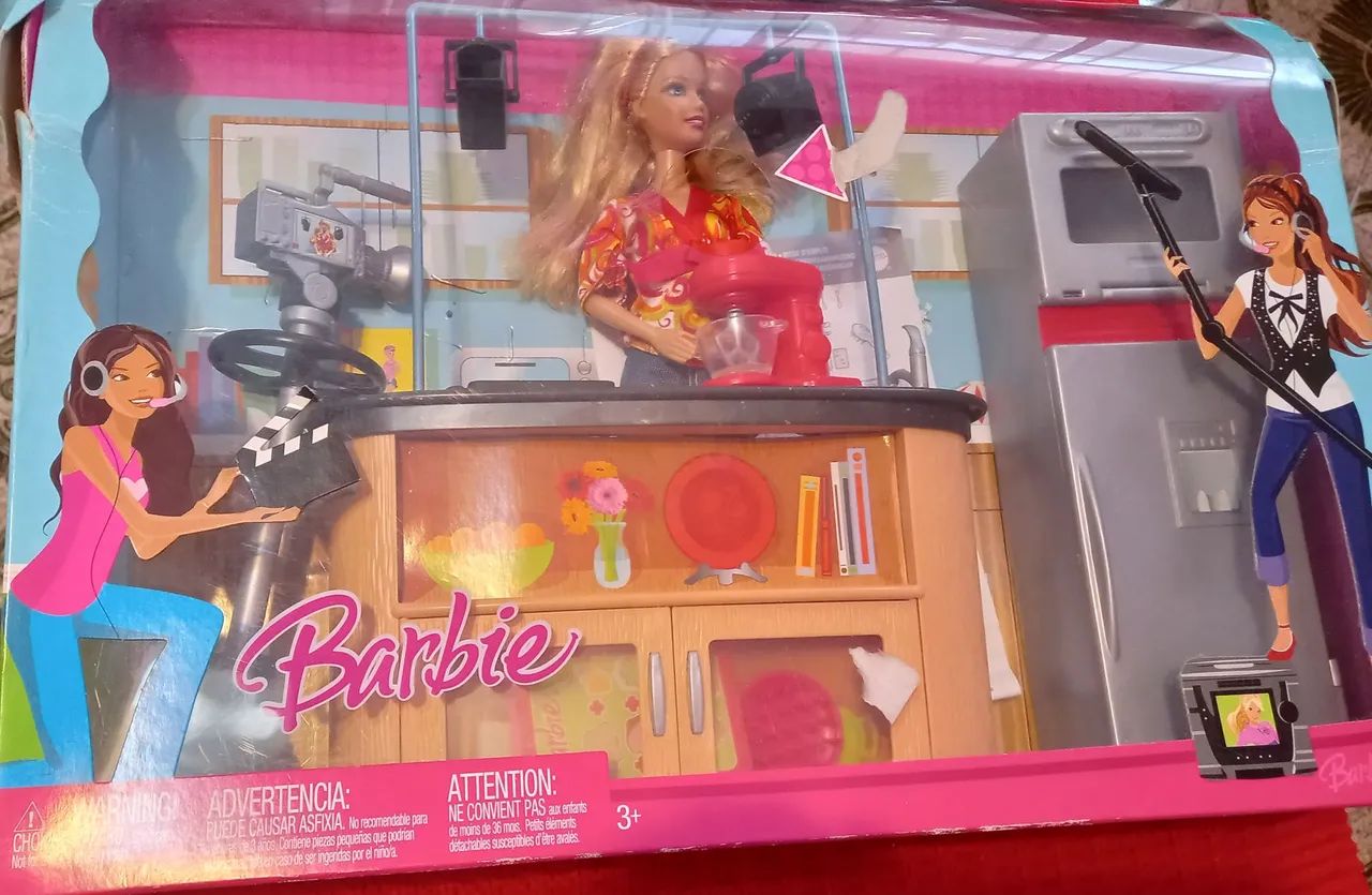 Barbie Conjunto de profissões (Culinária)