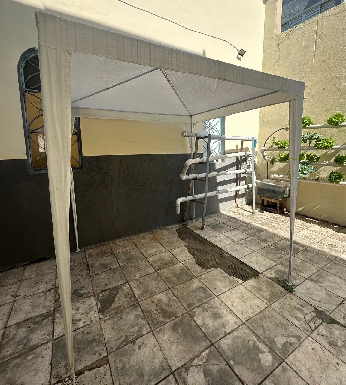 BARRACA BRANCA 2m x 2m  - Foto 2