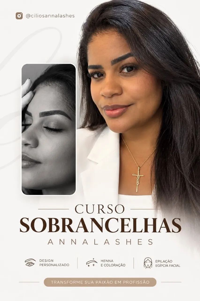 Curso de cílios e design sobrancelhas  - Foto 2