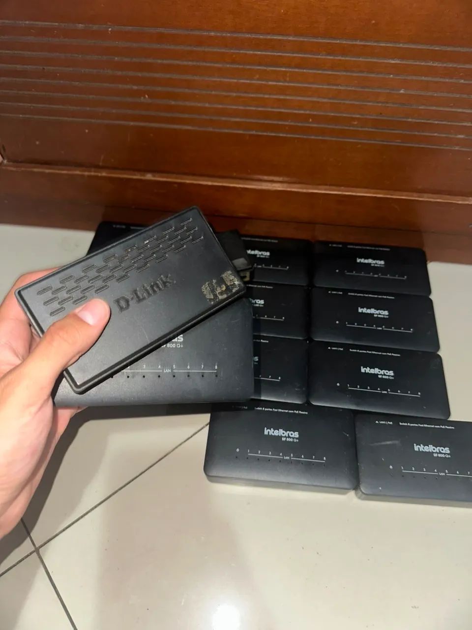 Switch Intelbras/D- Link 8 Portas - Foto 4