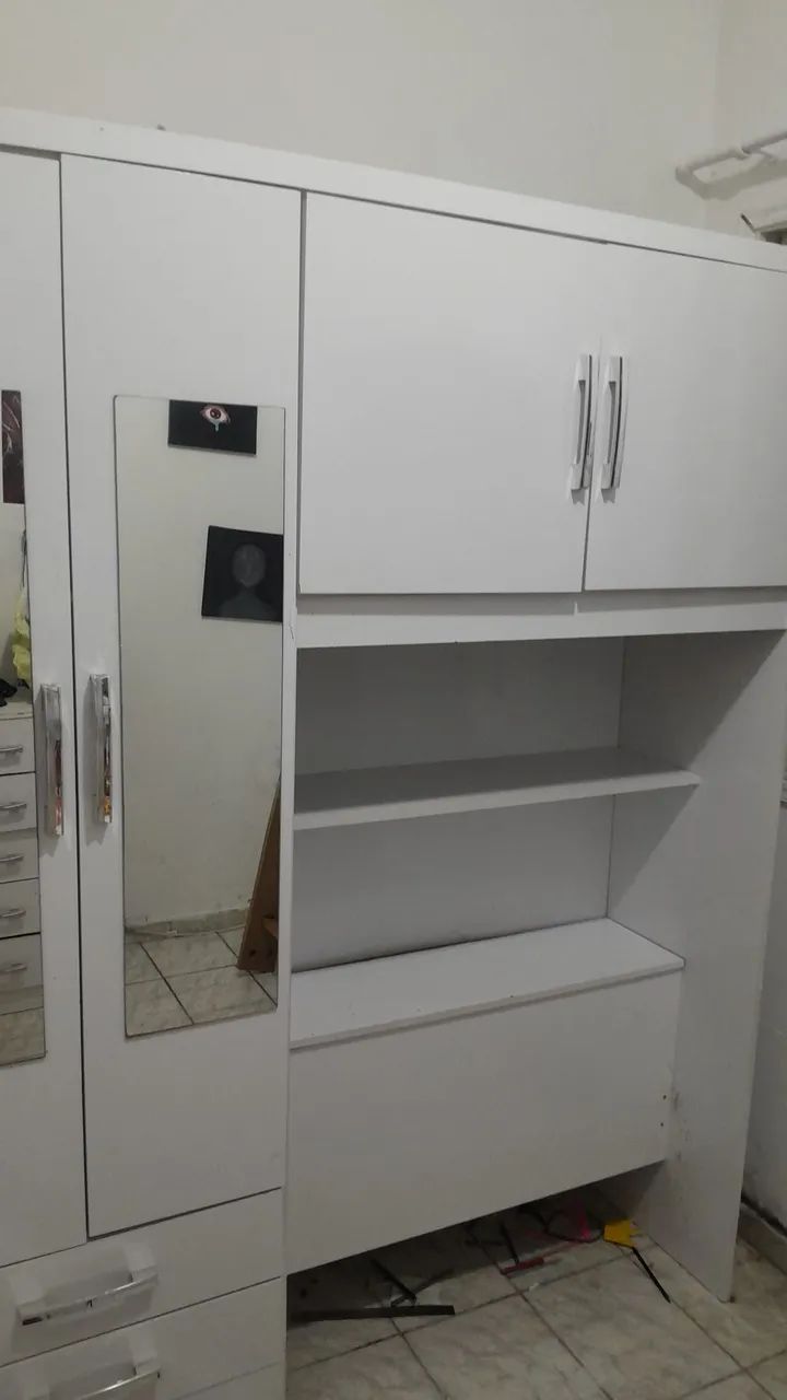 Guarda Roupas com Cama - Foto 5
