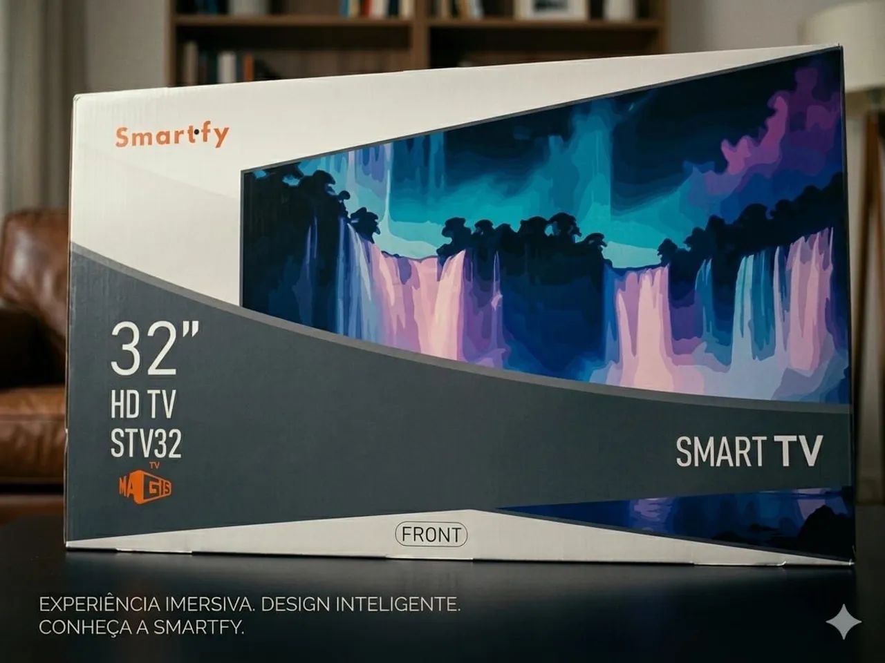 Tv smartfy 32 (nova na caixa) - Foto 2