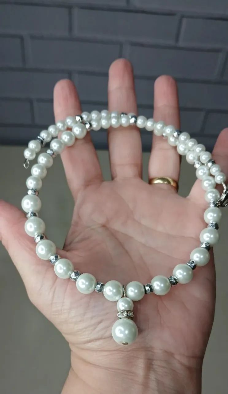 Gargantilha De Pérolas 