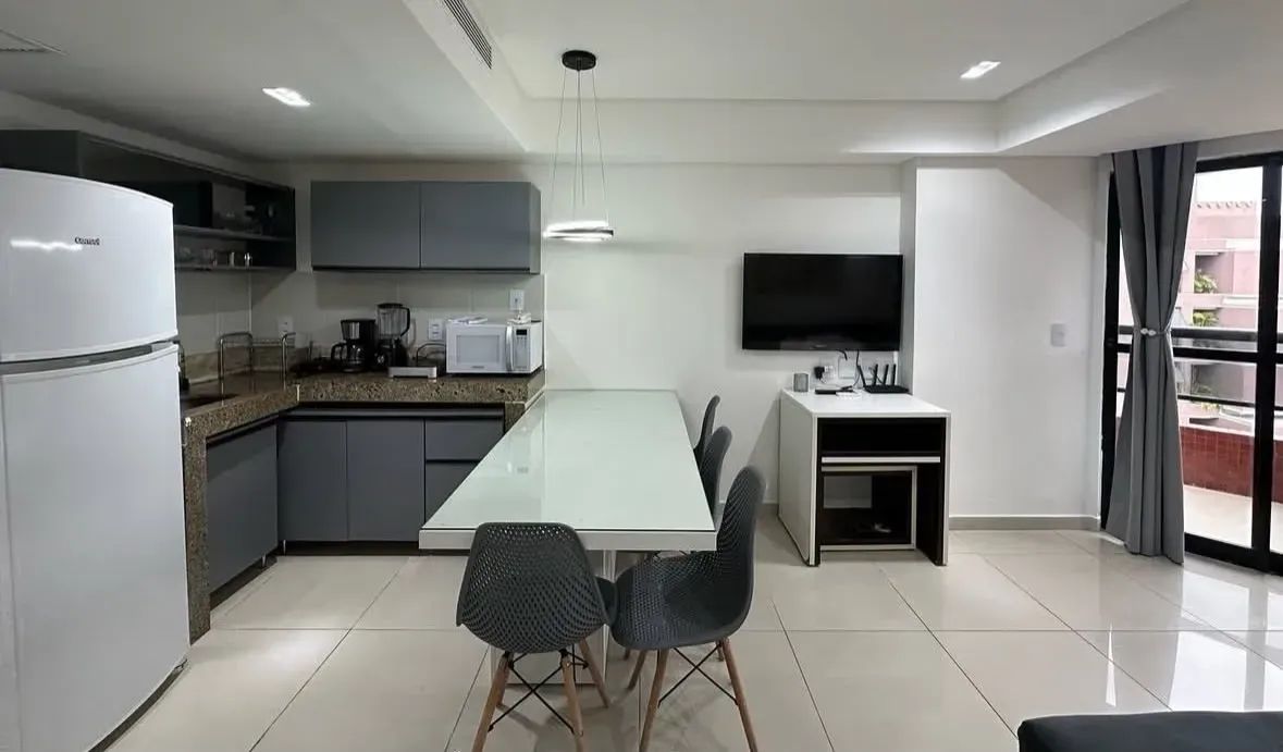 FLAT NA BEIRA MAR DE CABO BRANCO - Foto 4
