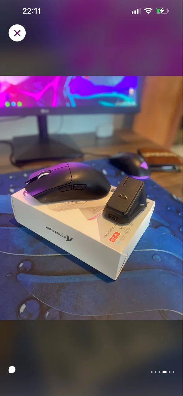 Mouse Attack Shark x11  - Foto 5