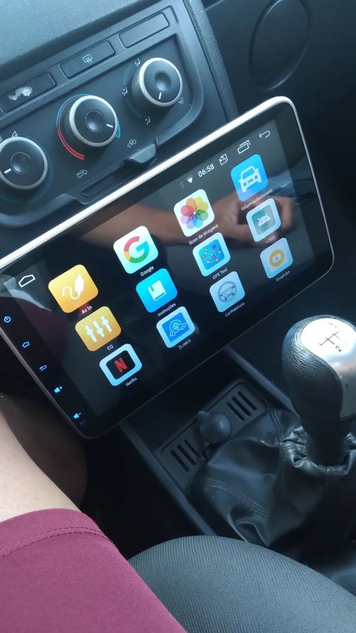 Multimídia para carro, com androide e carplay. - Foto 3
