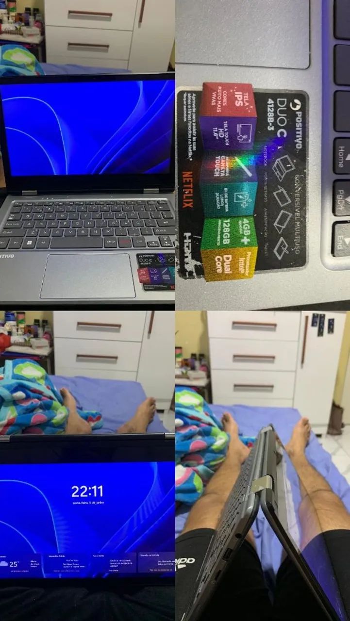 Notebook duo 128gb