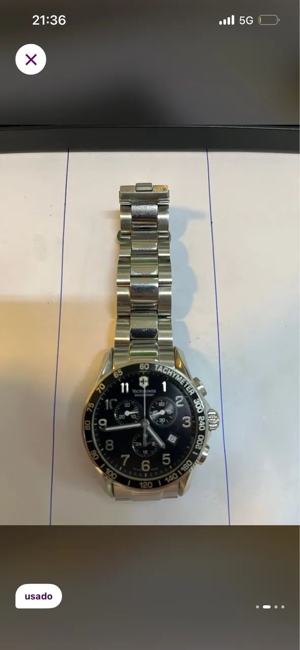 Relogio Victorinox chrono