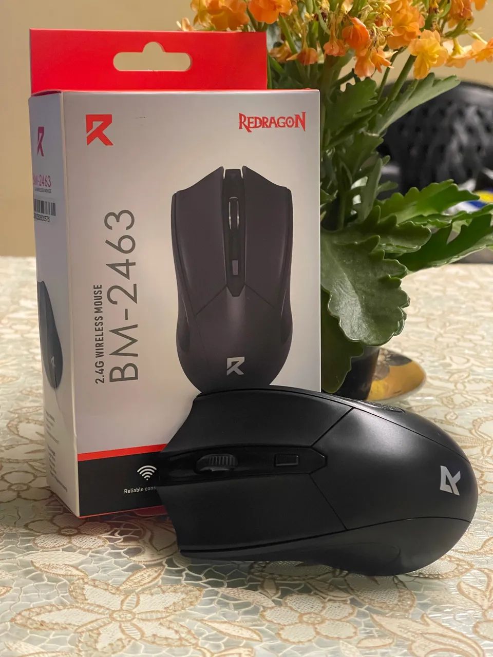 Mouse Redragon Ergonômico Alta Precisão USB Design Gamer/Office Confortável - Foto 4