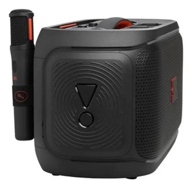JBL PartyBox On-The-Go 2 Preta com Microfone - Foto 4