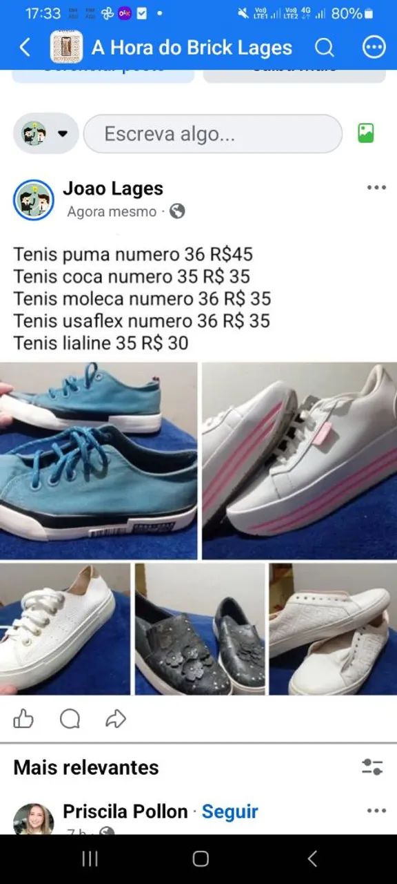 Tenis Diversos Femininos