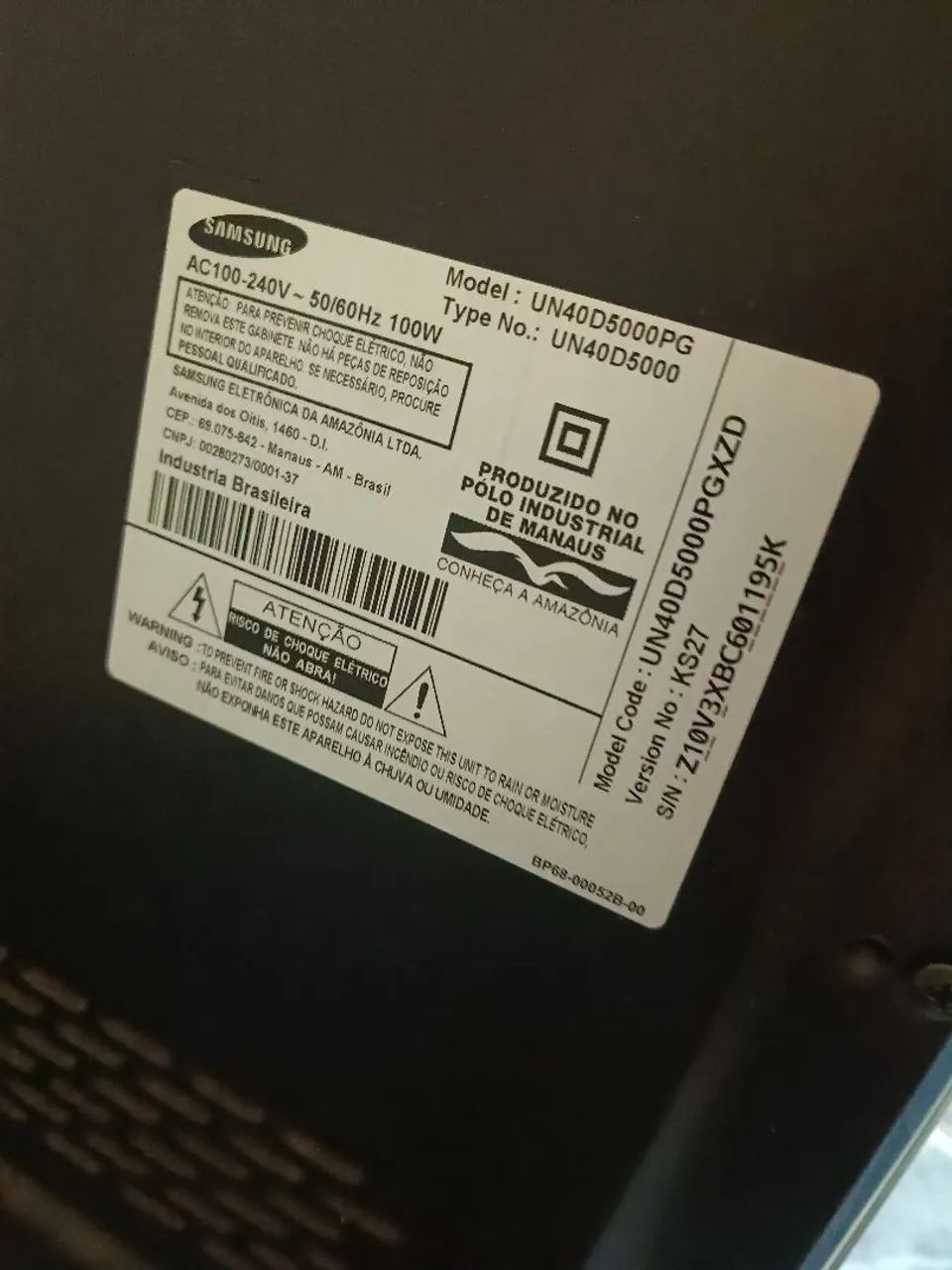 Televisão Samsung  - Foto 2