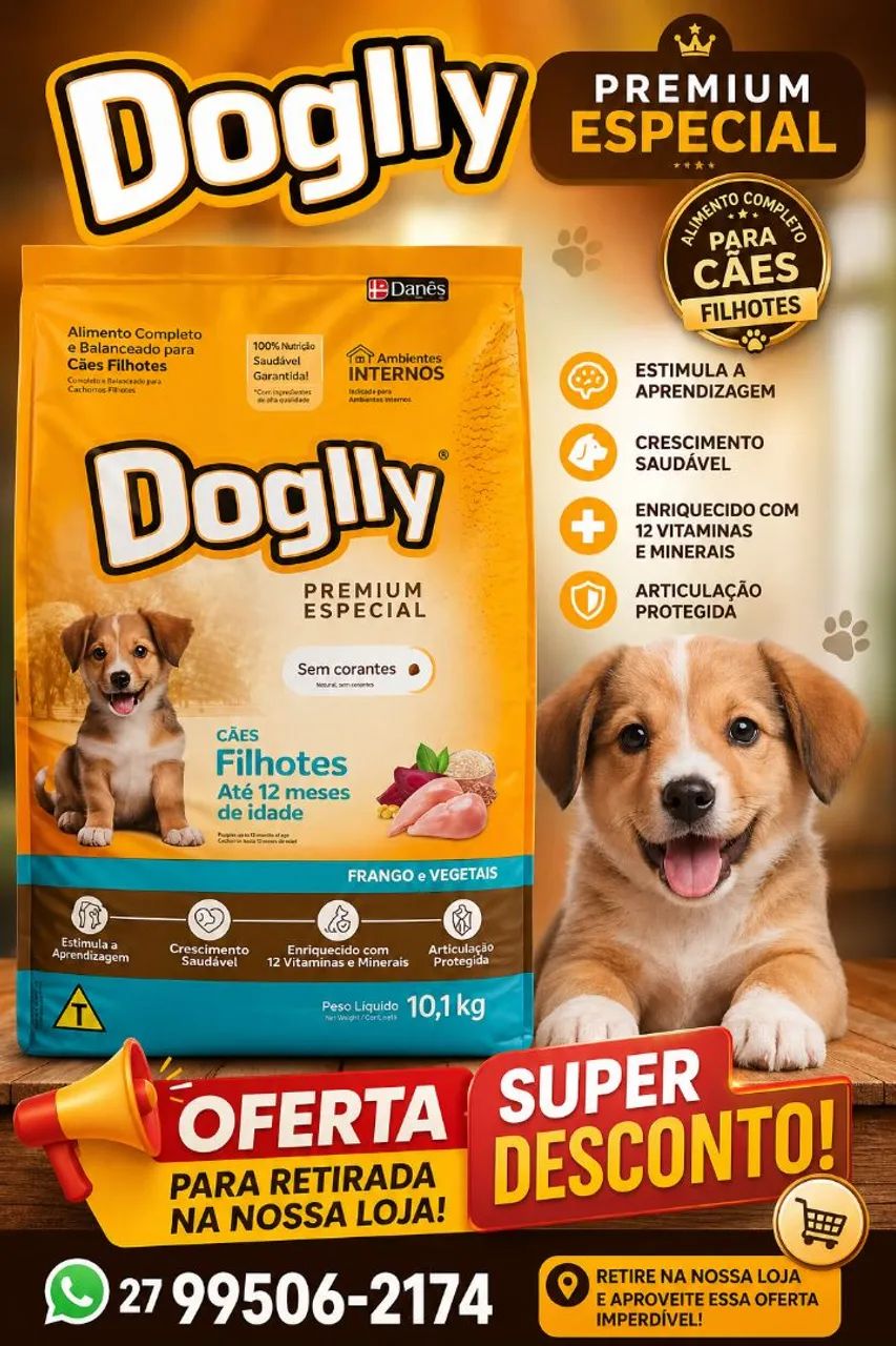 Doglly Filhote 10kg 