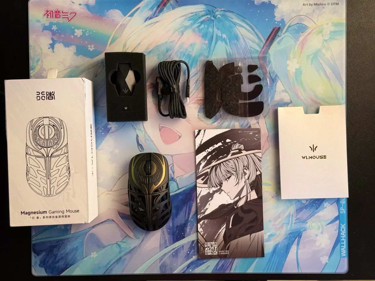 Mouse Wl Strider Preto - Foto 2