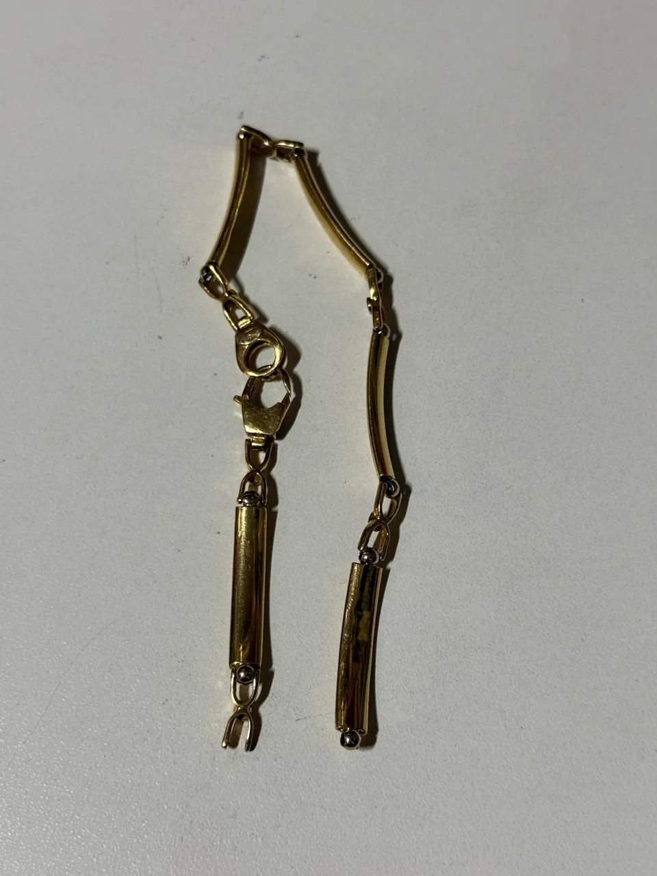 Pulseira 18k 12.3 gr com elo oco - Foto 3
