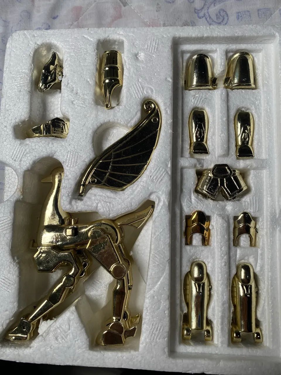 Cavaleiros do zodíaco Seya V1 dourado - Hobbies e coleções - Passo