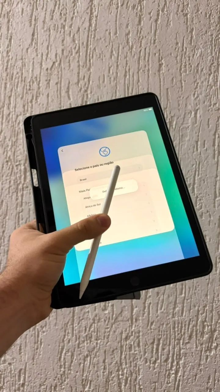 iPad 8ª geração com capa, caneta e carregador - Foto 2