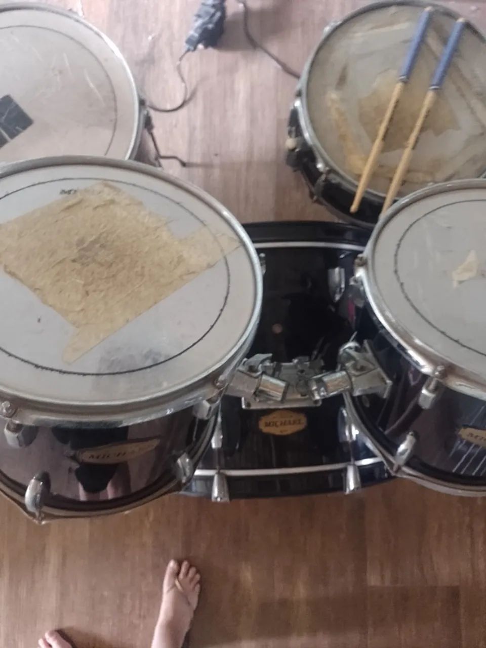 Bateria acústica  - Foto 5