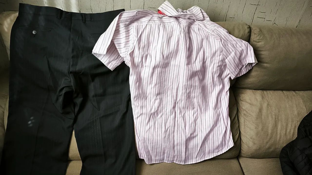 Calça social mais camisa e gravata  - Foto 3