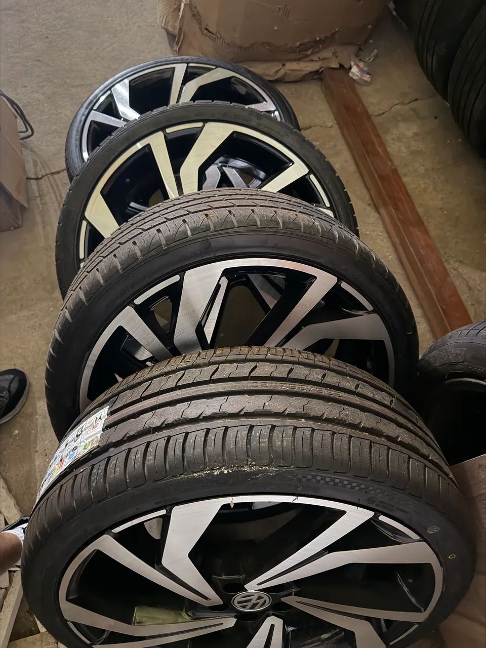 Kit rodas de liga leve Aro 20
