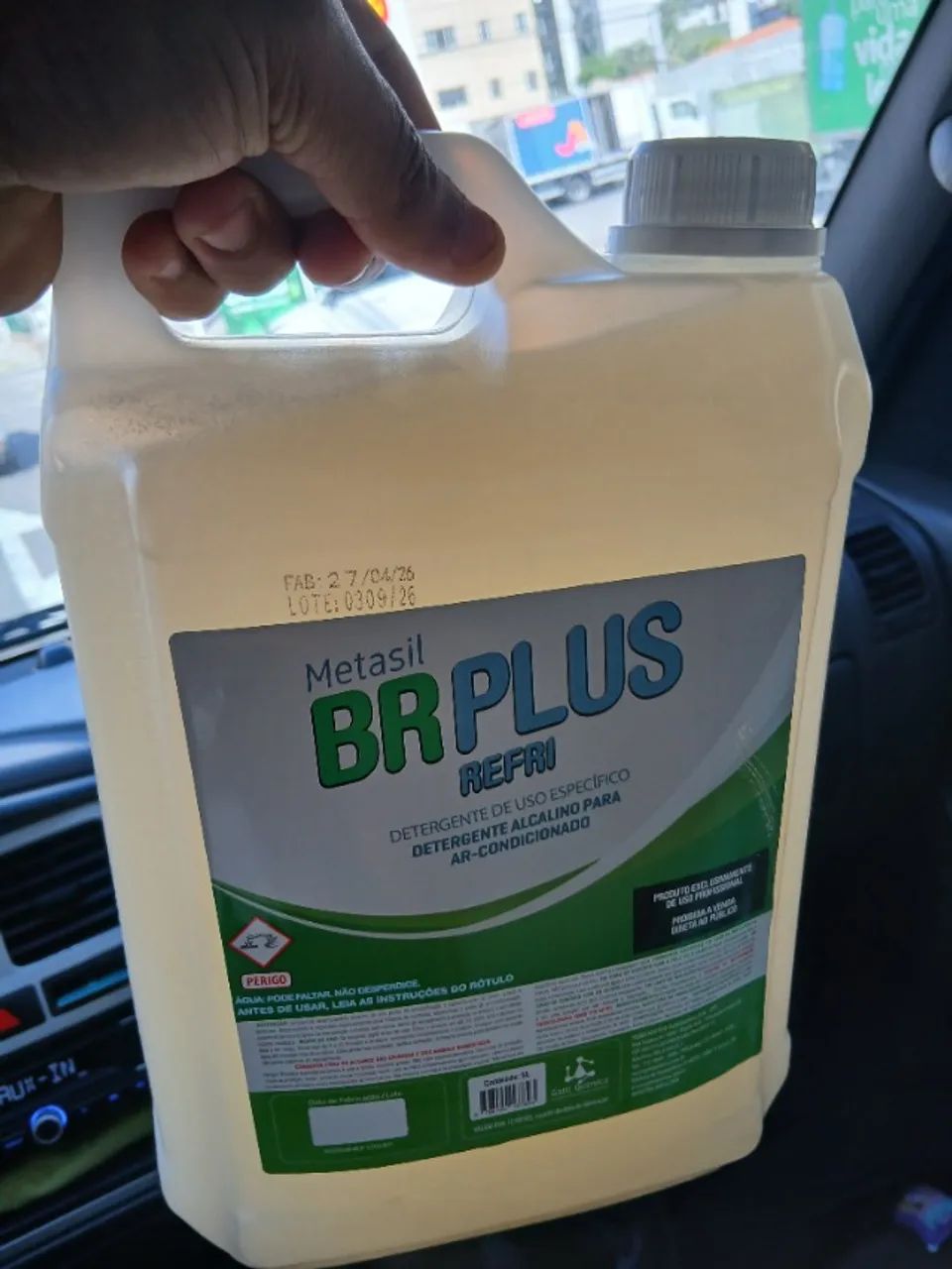 Detergente de limpeza de ar condicionado  5 litros