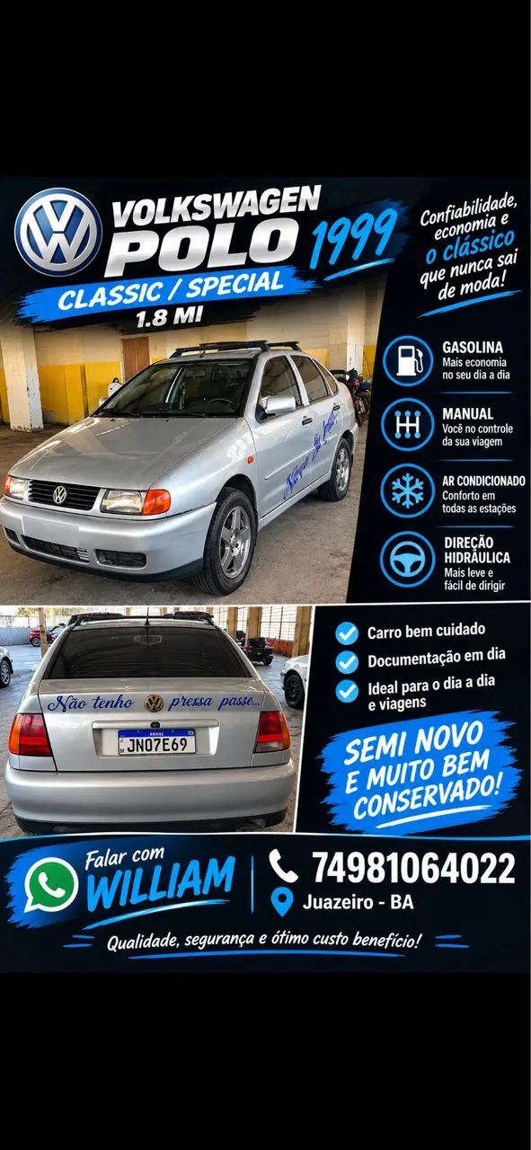 Volkswagen Polo Classic/ Special 1.8 MI 1997