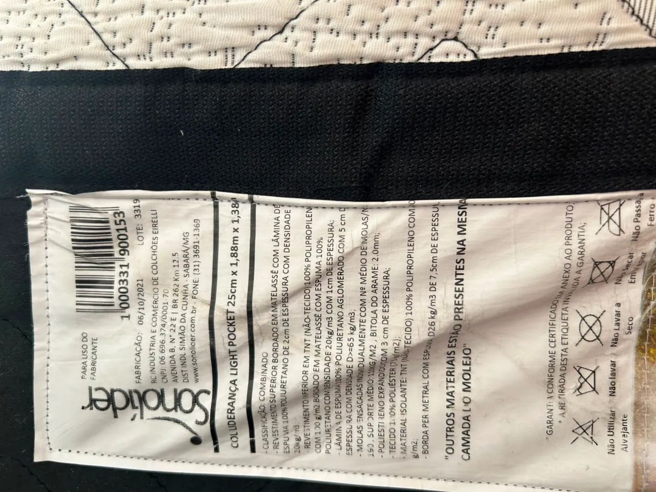 Vende se Cama de Casal box com Baú e Colchão - Foto 3