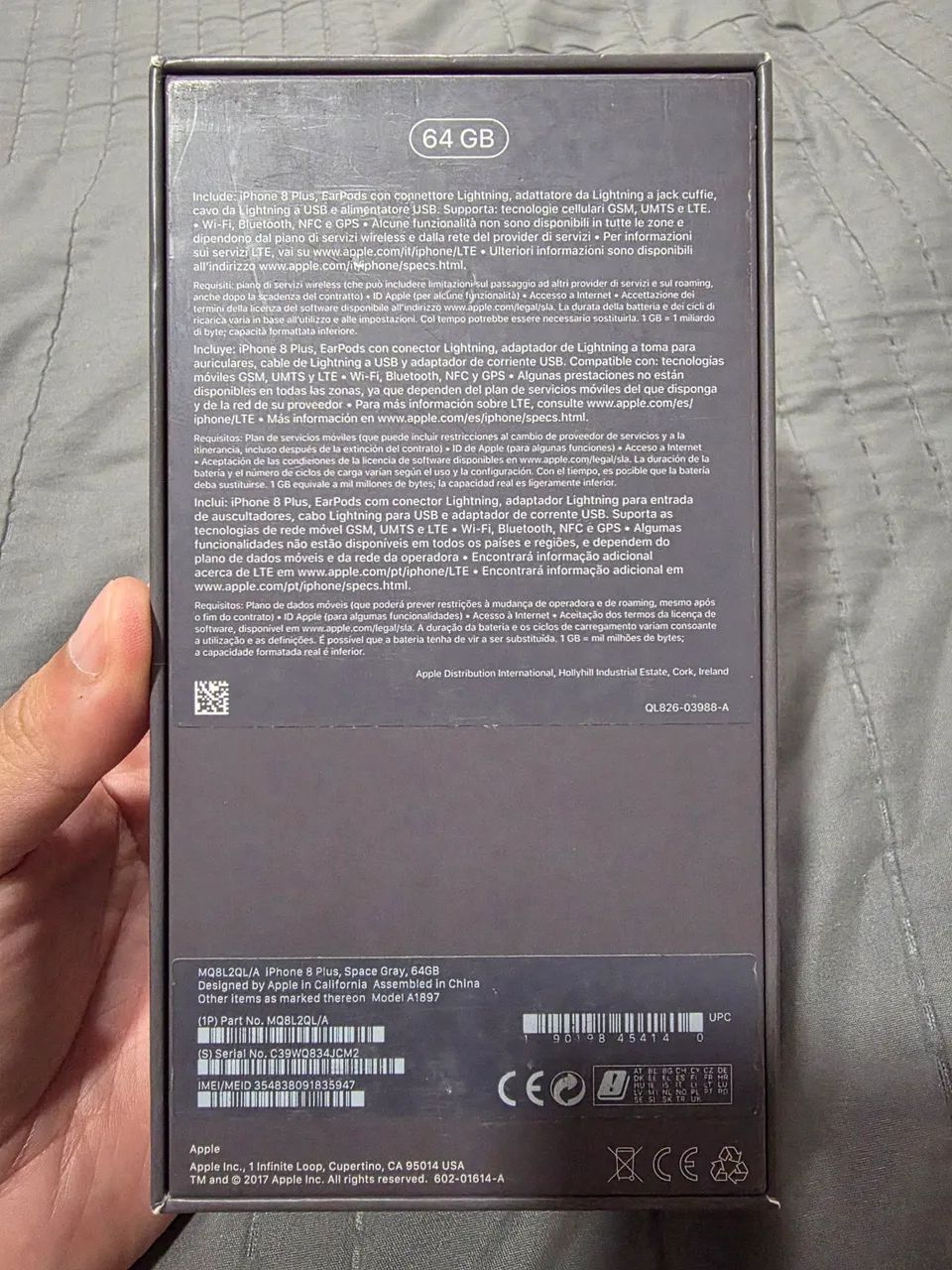 iPhone 8 Plus 64GB Preto + CAIXA Original e Acessórios  - Foto 4