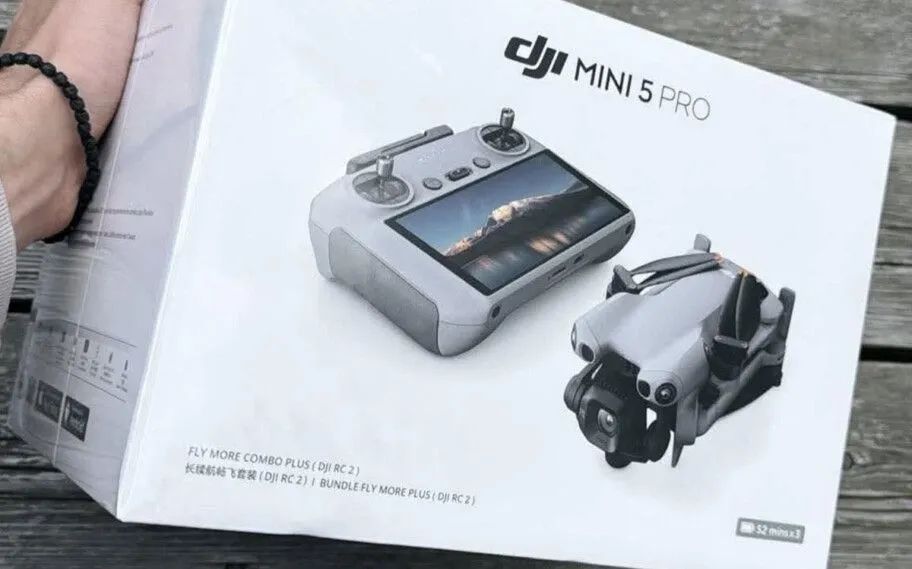Drone DJI Mini 5 Pro Fly More Combo (Com tela) LACRADO - Foto 2