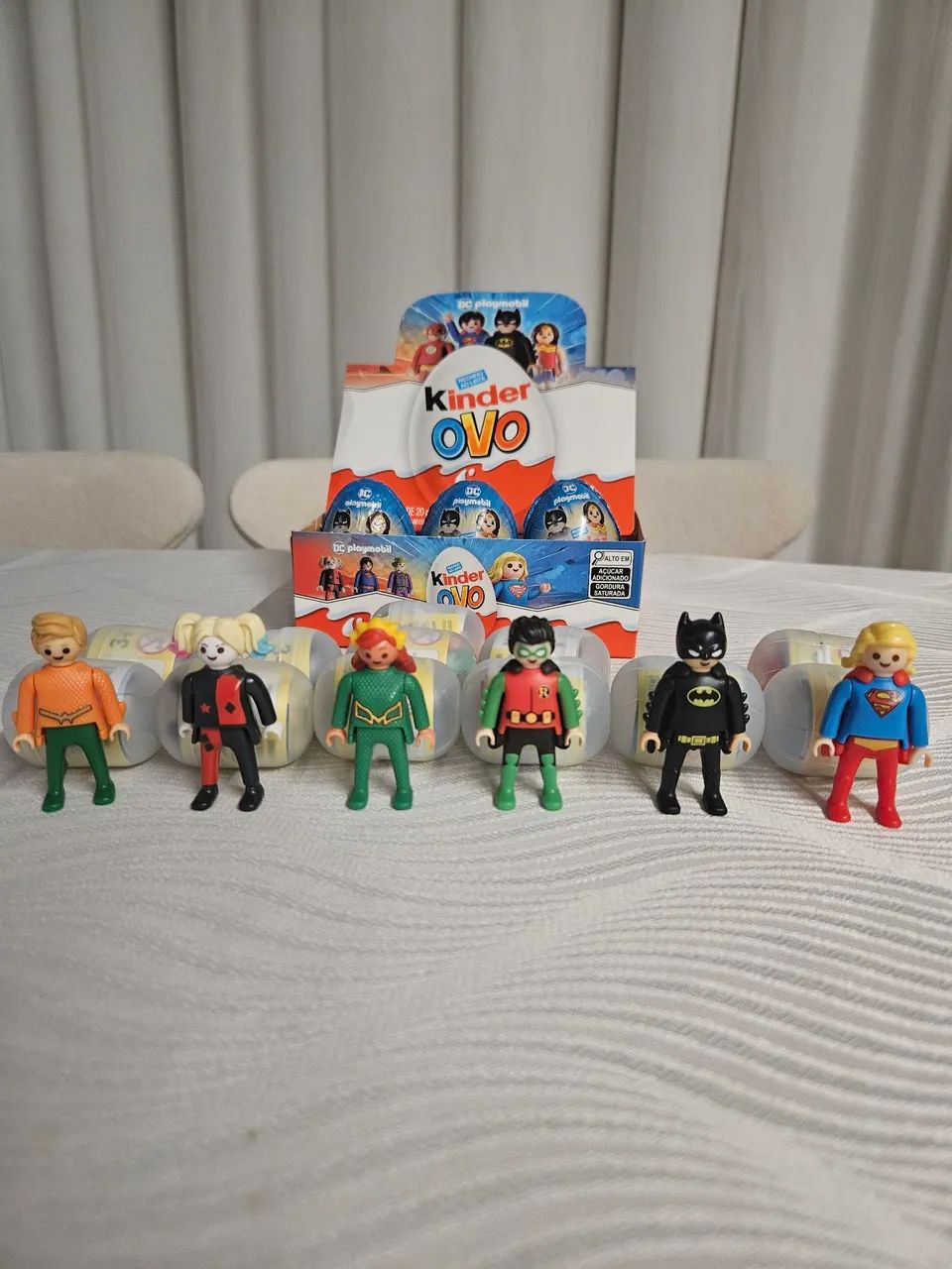 Bonecos Playmobil DC Comics Kinder Ovo