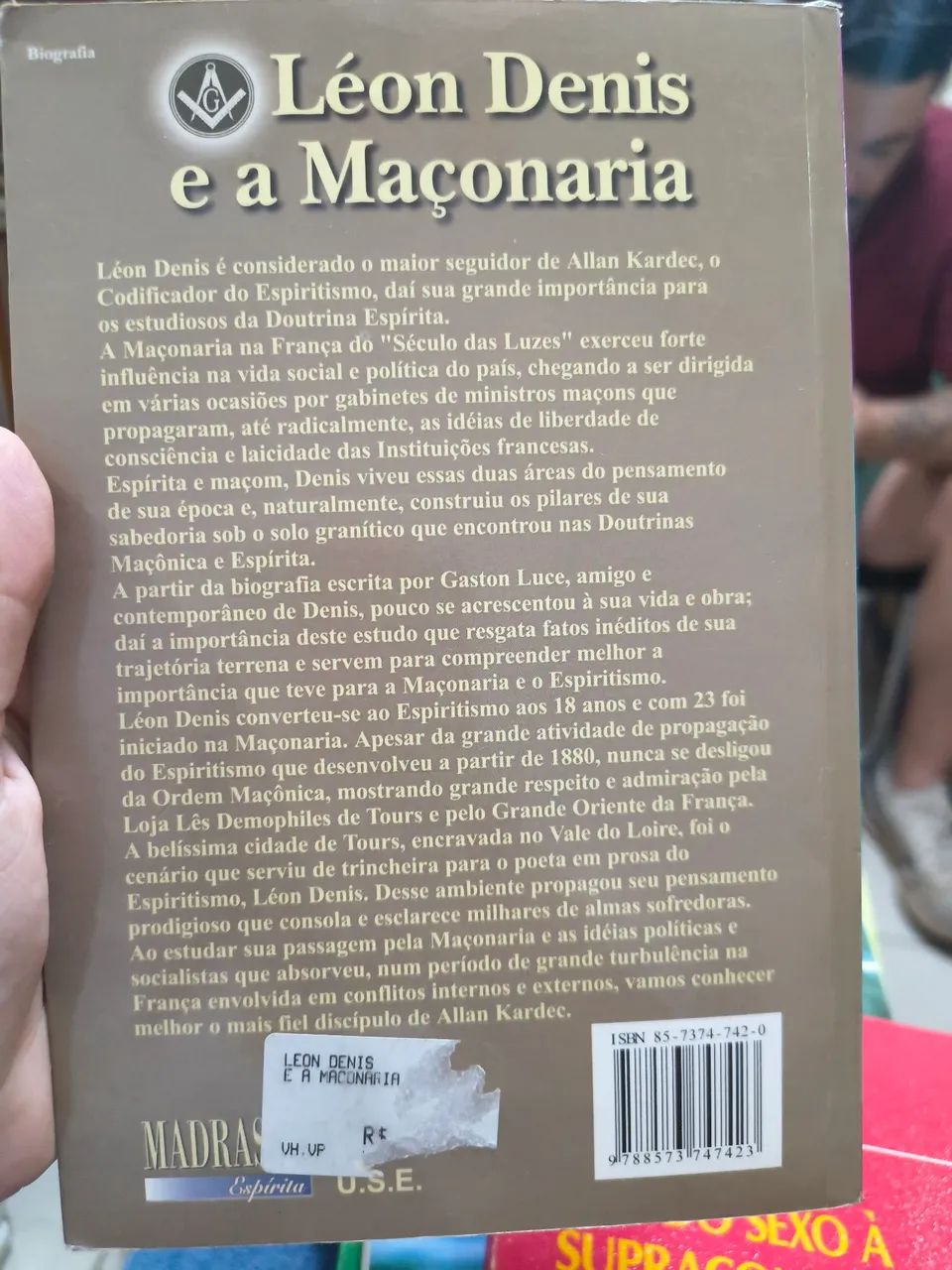 Leon Denis e a Maçonaria - Eduardo Carvalho Monteiro  - Foto 2